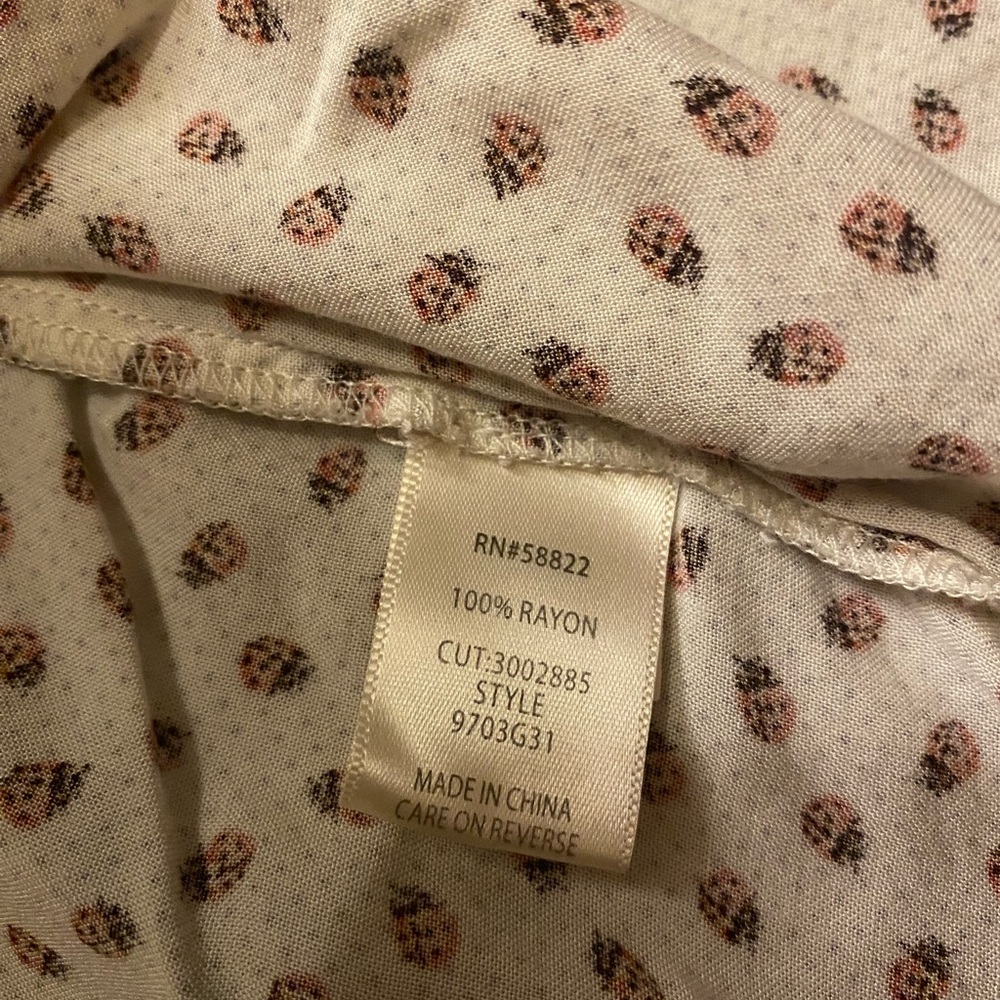 Max Studio Ladybug Top, Medium - image 5